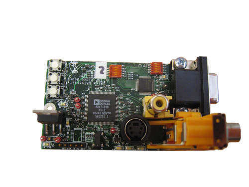 Photo of the WARP video board